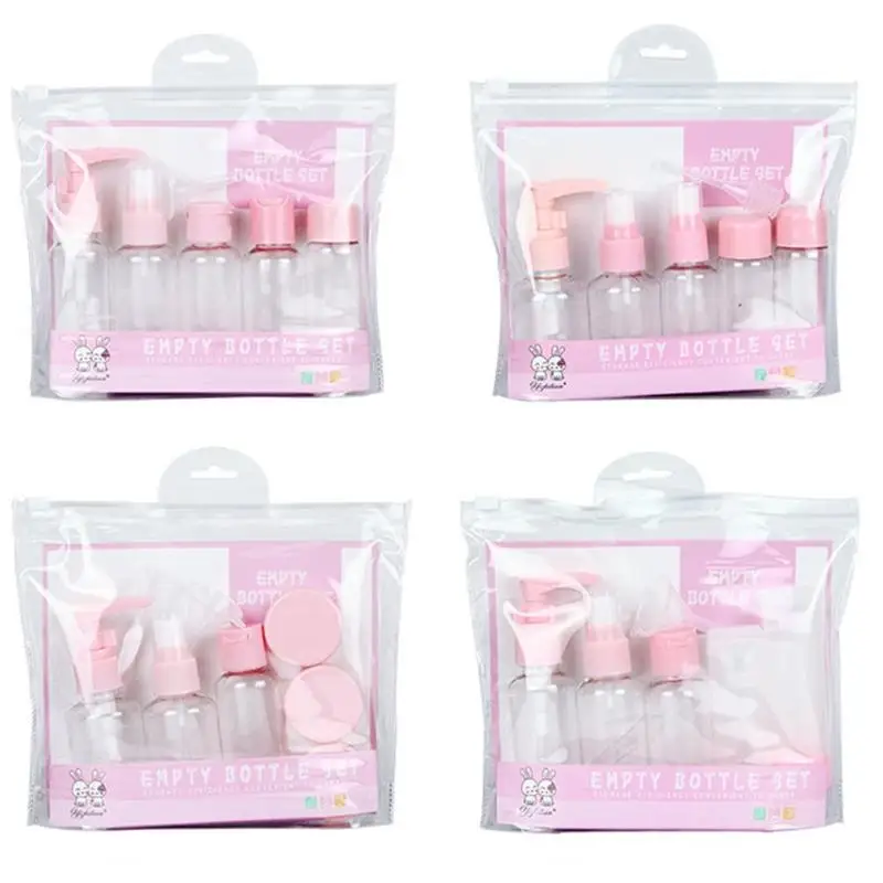 Портативные многоразовые бутылки для путешествий набор косметических бутылок