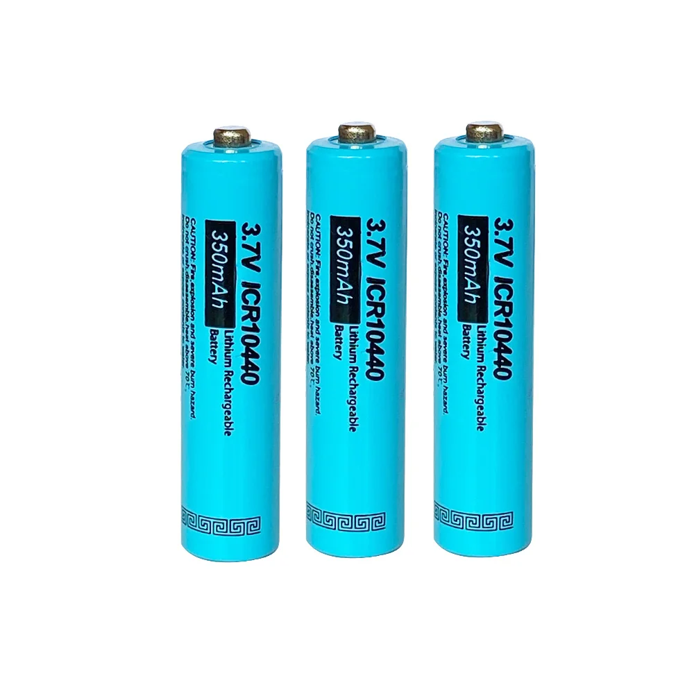 3 шт. Кнопка PKCELL Топ AAA ICR10440 7 v литий ионная аккумуляторная батарея 10440 для фары