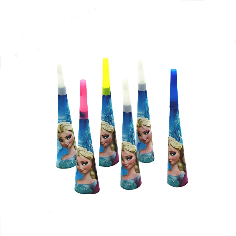 6 шт. Замороженные Анна Эльза Принцесса Мультяшные игрушки для дня рождения