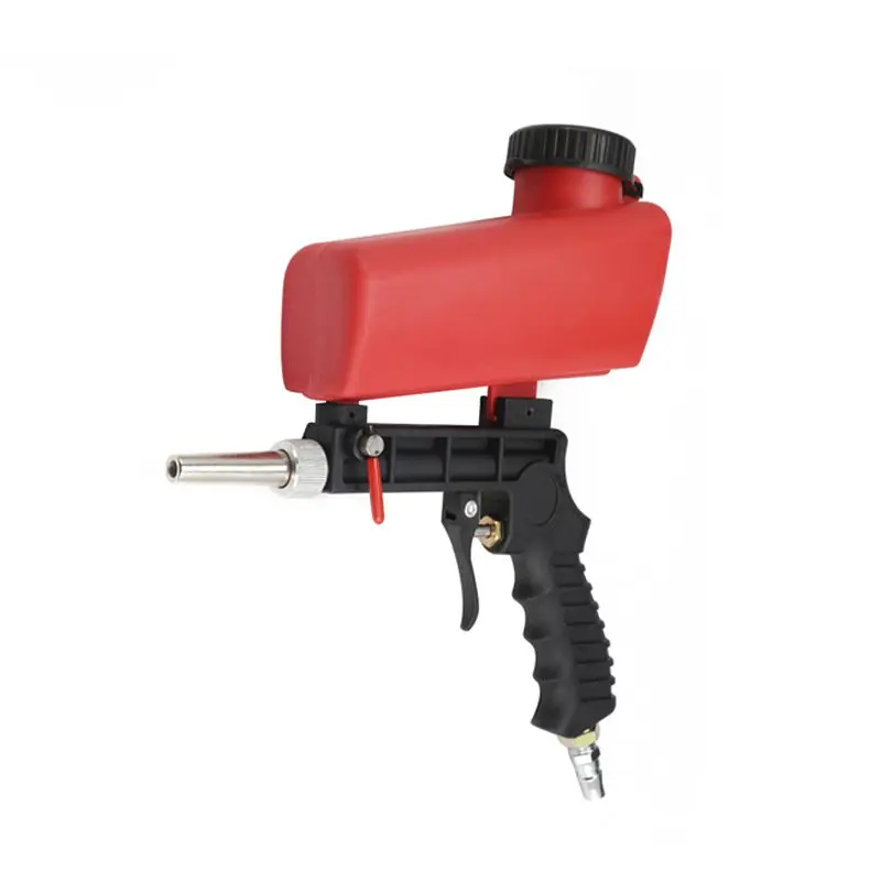 Пневматический Пескоструйный пистолет ручной портативный с регулируемым