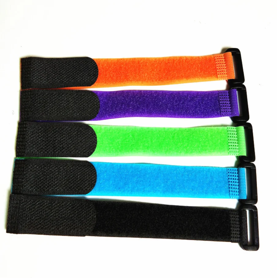 10 шт. 8 дюймов Самоклеющиеся Многоразовые Кабельные стяжки с нейлоновой