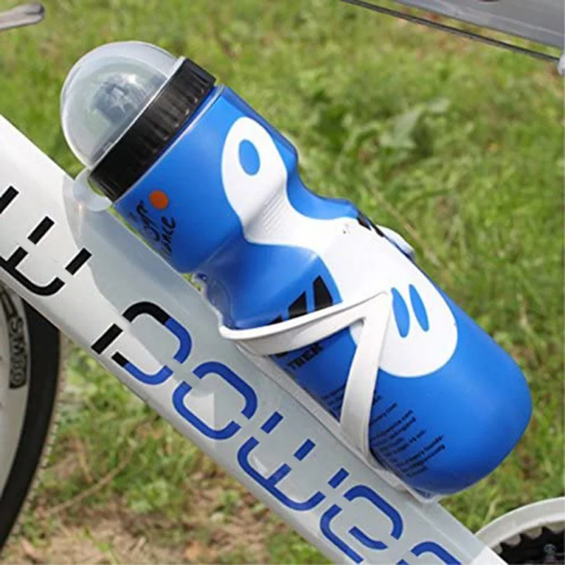 

Water Bottle With Cage Mount Holder Outdoor Sports Water Bottle For Cycling Mountain Bikes Sports Water Bottle and Bottle Racks.