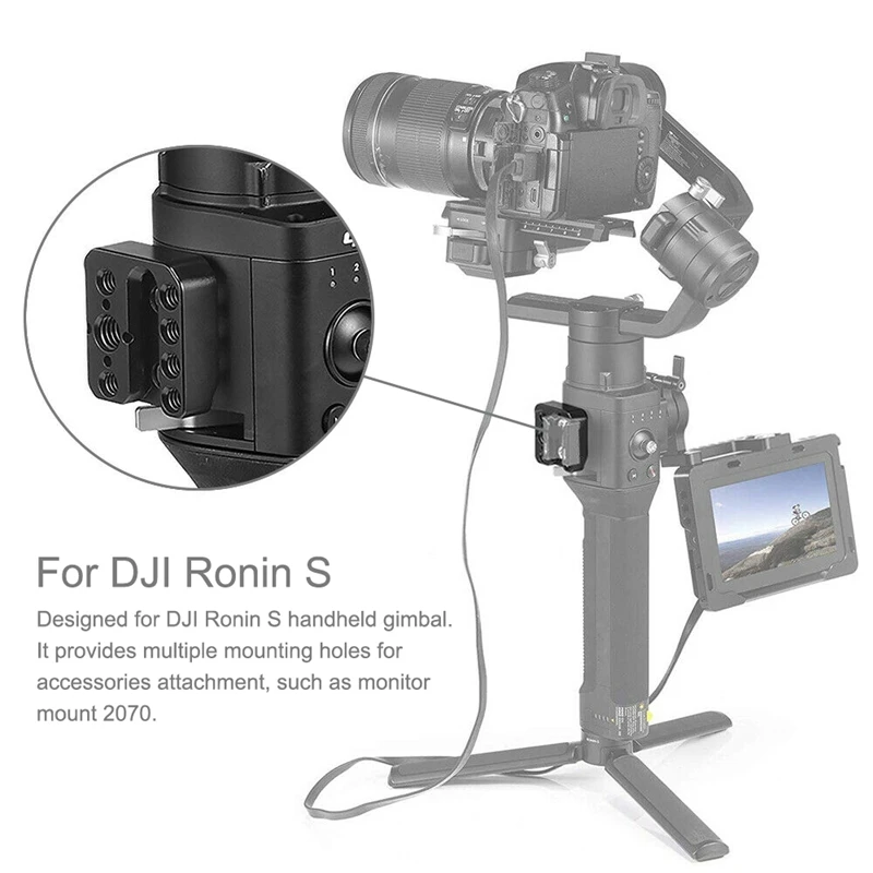 БЫСТРОРАЗЪЕМНАЯ Монтажная пластина для DJI Ronin S/SC ручная Карданная с