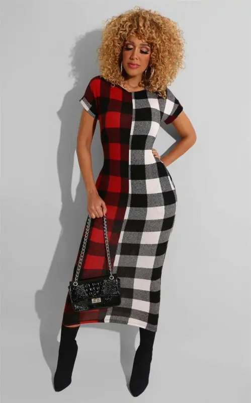 Женская облегающая юбка средней длины повседневная составного кроя с длинным