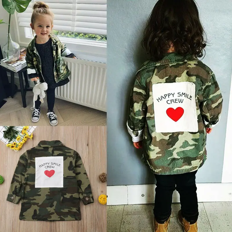 Пиджак Emmababy детский весенне-осенний камуфляжный с длинным рукавом для мальчиков