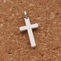 small cylindrical smooth cross charms pendants fashion jewelry diy l429 820pcs 7 9x16 5mm zinc alloy
