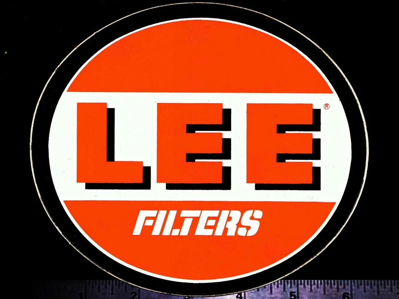 

Для x2 LEE фильтры-оригинальная винтажная 1960s 70's гоночная наклейка/стикер