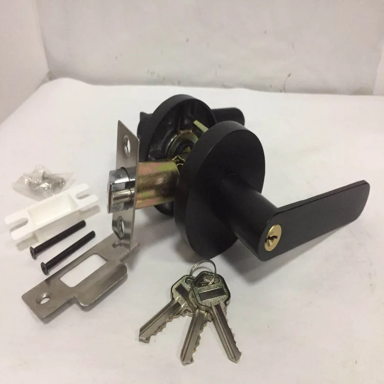 door lock handle lock high grade zinc alloy handle lock three pole spherical door lock bedroom bathroom hardware accessories free global shipping