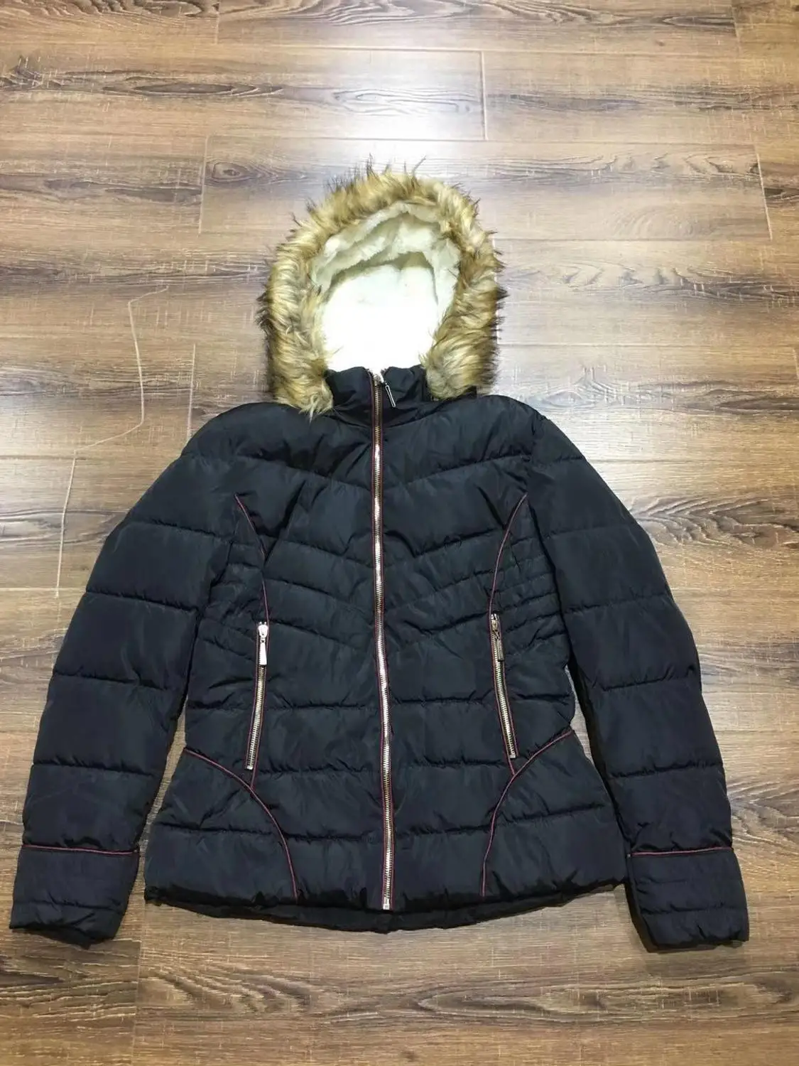 Женская куртка-пуховик Зимнее хлопковое пальто Оптовая Продажа Дешевая женская