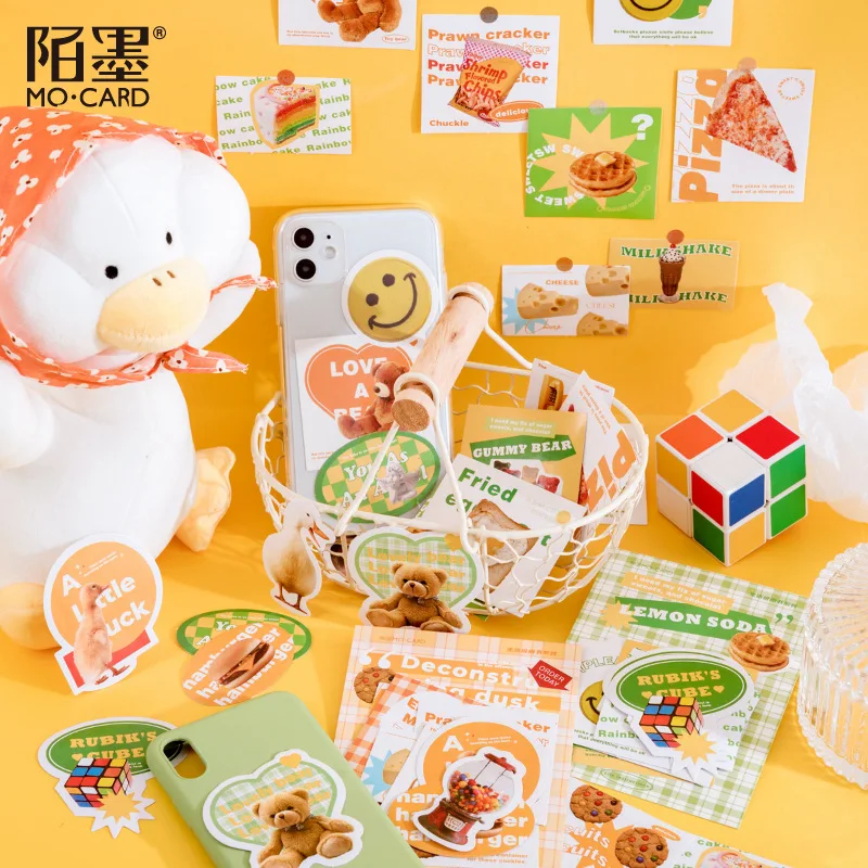 24Pcs Life Book Series Cute Animal Stickers Scrapbooking Decorative Sticker Korean DIY Diary Album Stick Label Kawaii Stationery |