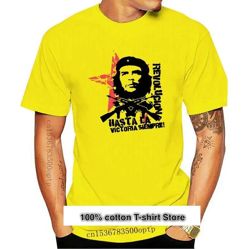 

Camiseta para hombre, camiseta Hasta La Victoria, новый Che Guevara-Camiseta para mujer, top