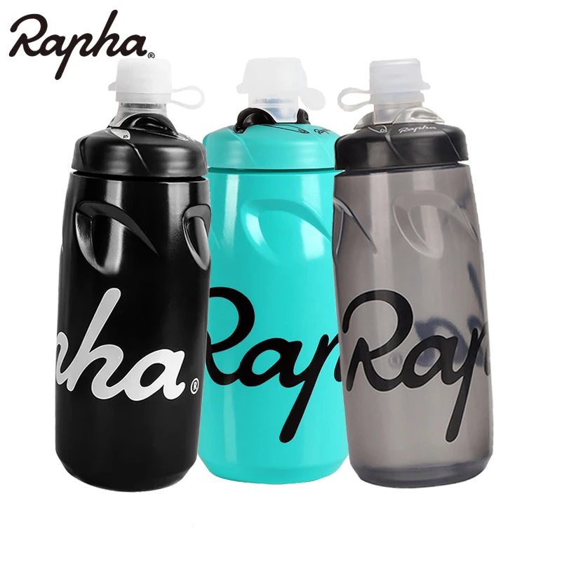 

Rapha Sport Cycling Water Bottle Leak-proof Ultralight PP Drink Water Bottle 620/750ML Bike Lockable Mouth Bicycle Water Bottle