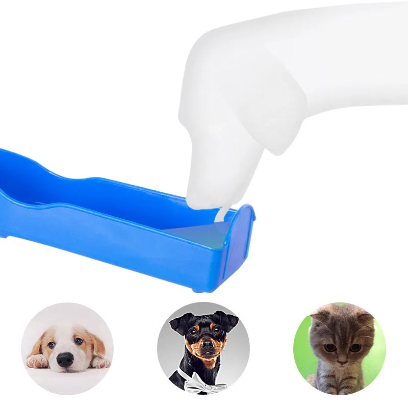 

500ml Pet Drinking Fountain Travel Sports Outdoor Portable Drinking Water Bottle Dog Going Out Kettle Dog Supplies