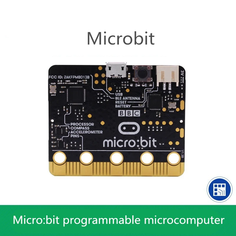 Microbit micro: bit макетная плата Python графический программируемый стебель