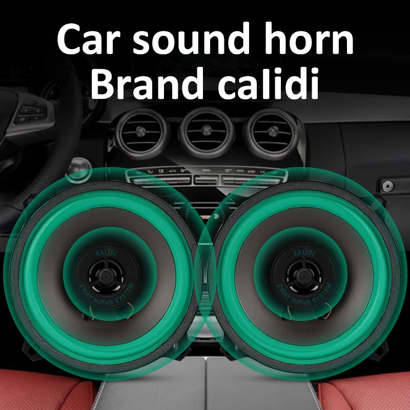 1pcs 5 Inch 100W Universal Car HiFi Coaxial Speaker Vehicle Door Auto Audio Music Stereo Full Range Frequency Speakers for Cars |
