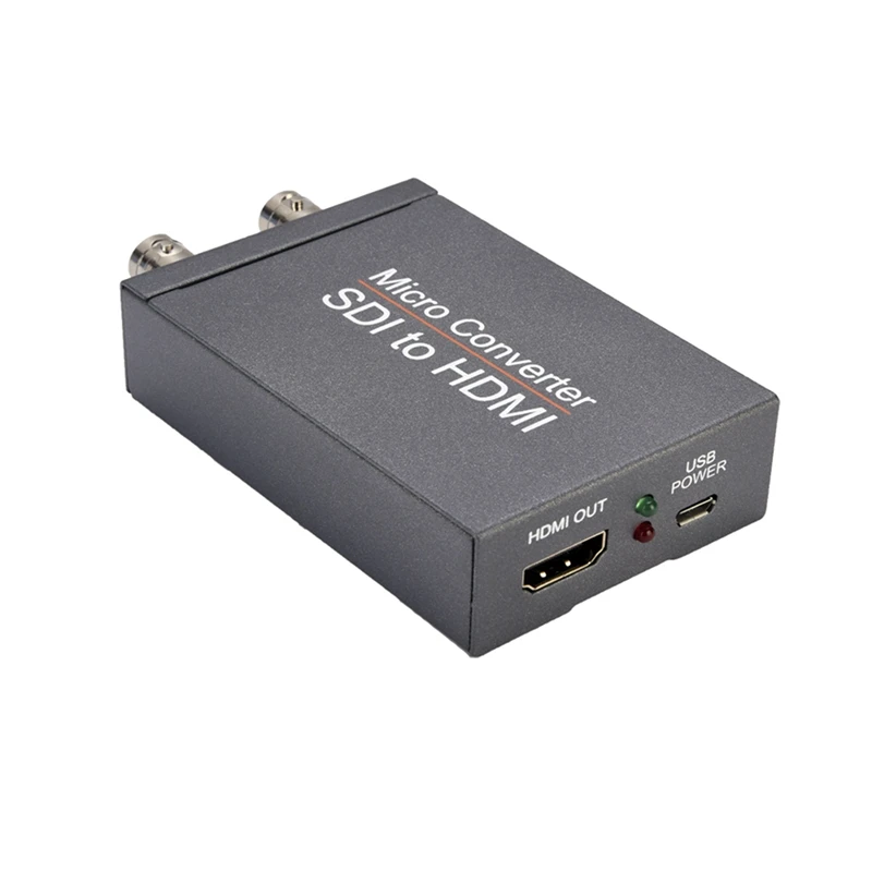 

SDI to HDMI Mini 3G HD SD-SDI Video Mini Converter Adapter with HDMI to SDI Converter HD SDI Micro-Conversion Adapter