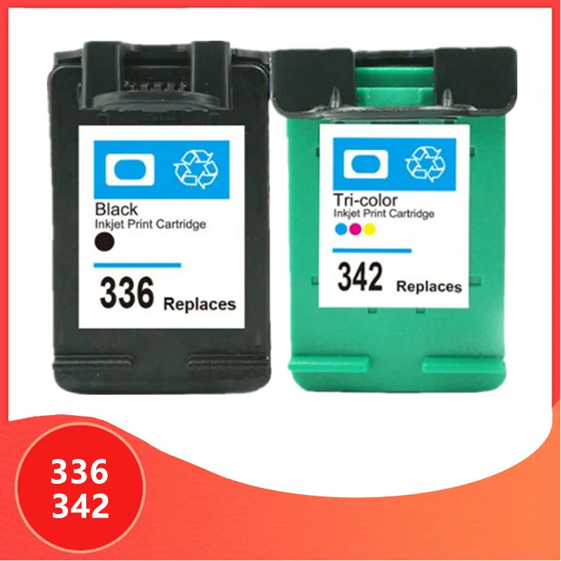 Чернильный картридж для принтера hp 336 342 сменный hp336 Deskjet 5440 PSC1510 Photosmart 1500 C3100 C3180 D5420