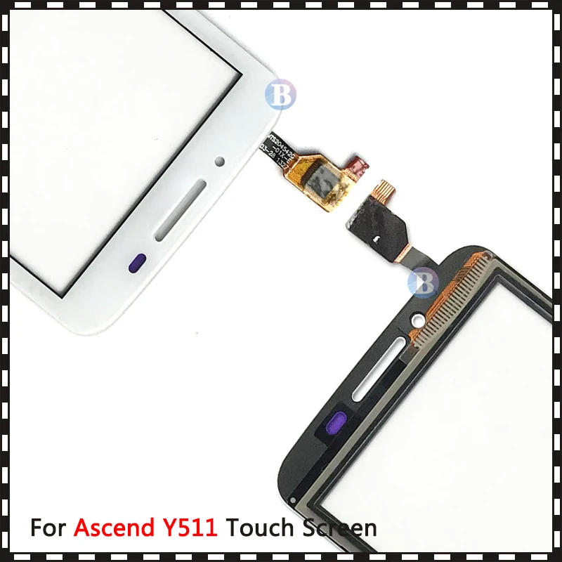 10 шт./лот высокое качество 4 5 дюйма для Huawei Ascend Y511 сенсорный экран дигитайзер