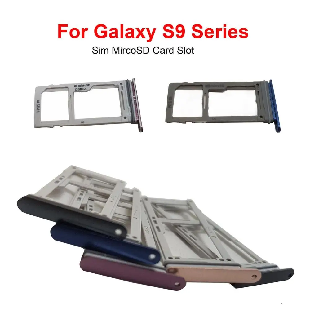Лоток для SIM карты + слот Micro SD Samsung Galaxy S9 G9600 G960FD G960U G960 G960F Plus G965F G965U G965FD G965|Лотки SIM- и