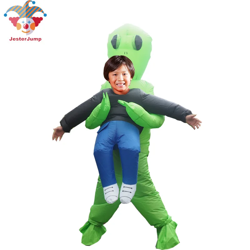 Костюм Инопланетянина на Хэллоуин для детей женщин мужчин взрослых надувной