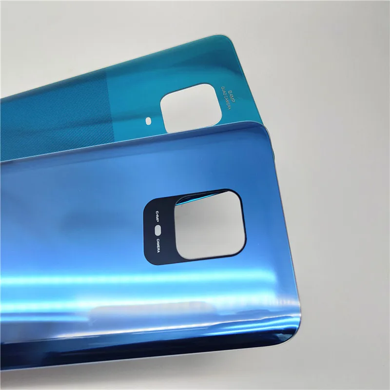 Крышка батарейного отсека для Xiaomi Redmi Note 9S / 9 Pro Max Задняя стеклянная крышка