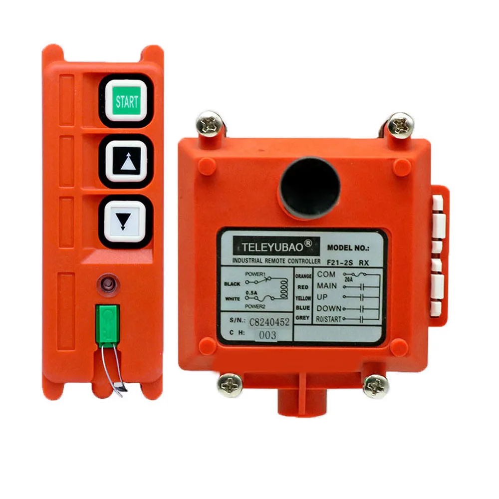 

F21-2S пульт дистанционного управления, Электрический обмоточный двигатель, водонепроницаемый пыленепроницаемый контрольный прибор для эле...