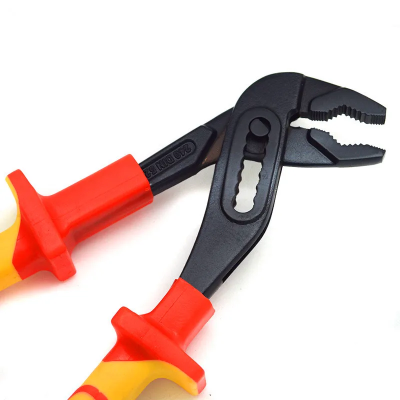 1 шт. высококачественные плоскогубцы VDE для водяного насоса с 1000 в ручки изоляцией