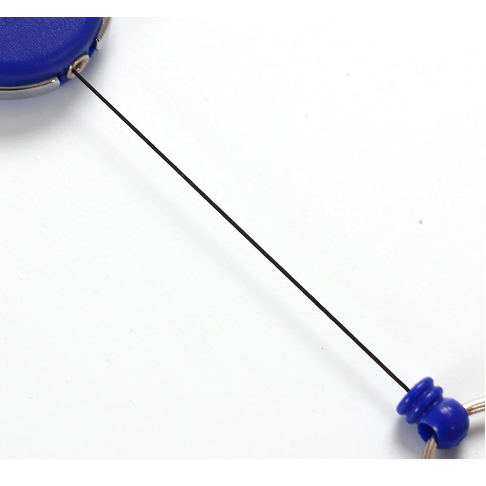 Овальный значок держатель для катушки пряжка задней крышки выдвижной брелок Id