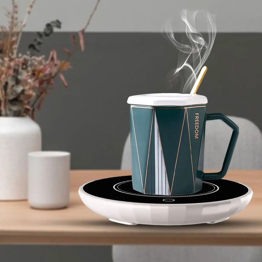 

18W Cup Winter Warmer Cup Warmer Fast Heating Mat Pad Heater For Tea Coffee Milk Home Office Electric Hand Heater Warmer