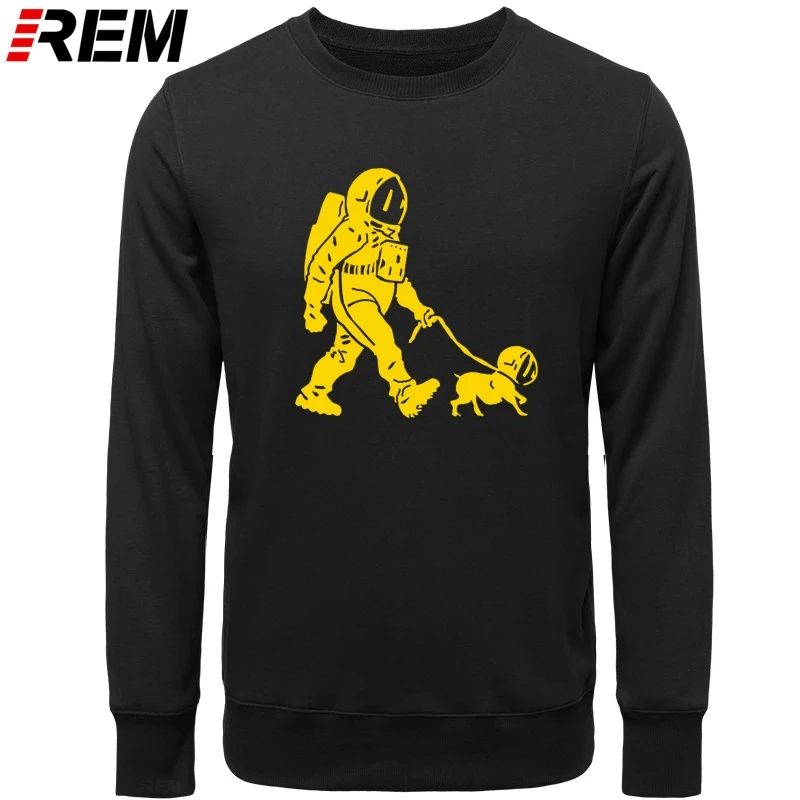 Мужские толстовки с капюшоном Ходячие мертвецы космический корабль космонавта