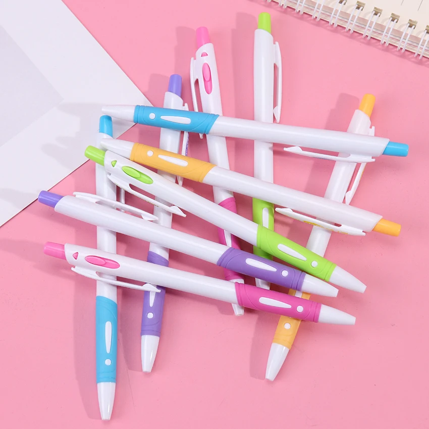 Пластиковая шариковая ручка с нажимом 0 7 мм|Шариковые ручки| |