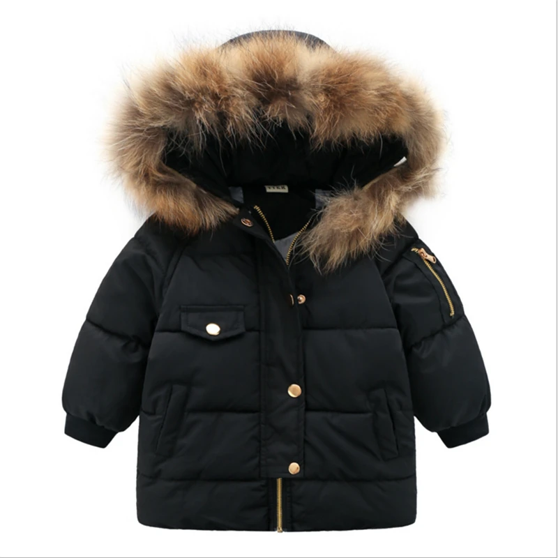 Спортивные куртки для девочек пальто мальчиков детская зимняя верхняя одежда и