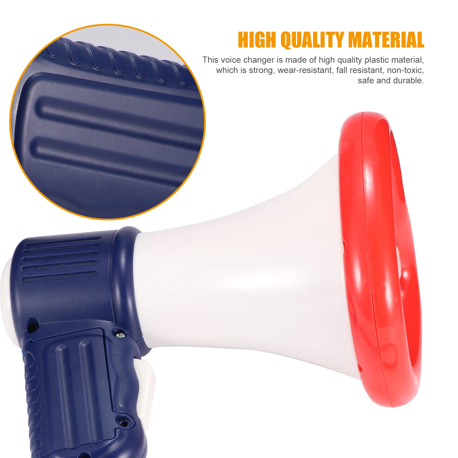 

Newest Big Mouth Funny Voice Changer Horn Toy Function Funny Voice Changer Toy Change Megaphone Kid Tape Recorder