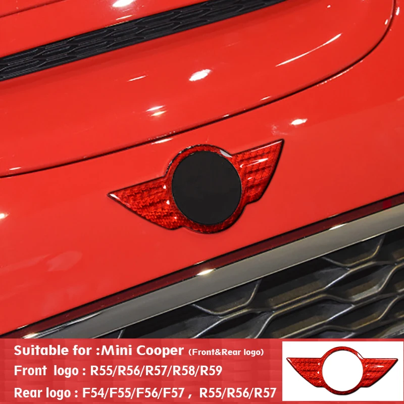 Наклейка на переднюю капот автомобиля наклейка из углеродного волокна для Mini Cooper