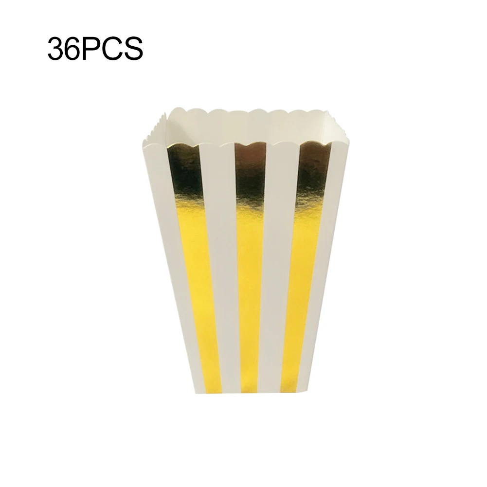 Картонный контейнер для попкорна 36 цветов|Одноразовая посуда вечеринок| |