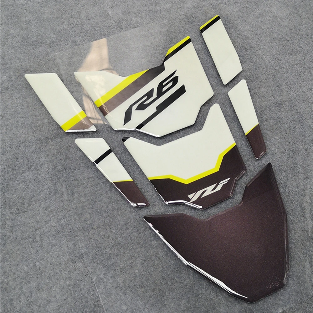 Защитный чехол для мотоцикла Yamaha R6 YZF Gel защитный топливного бака рыбьего пуха 3d