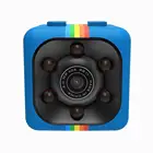 Мини-камера видеонаблюдения, SQ11, карта памяти 32 Гб, Функция обнаружения движения, синяя