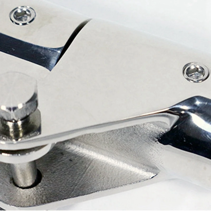 

25.5Mm Marine Folding Swivel Coupling Pipe Connector with Marine Boat Locker Hatch Anti-Rattle Latch Fastener Clamp