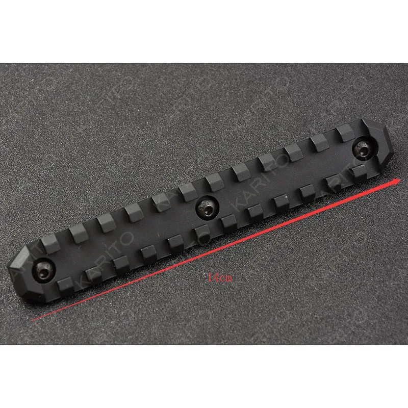 Алюминиевый сплав CNC M LOK 13 слотов панель Picatinny Weaver Rail Handguard Side многофункциональное