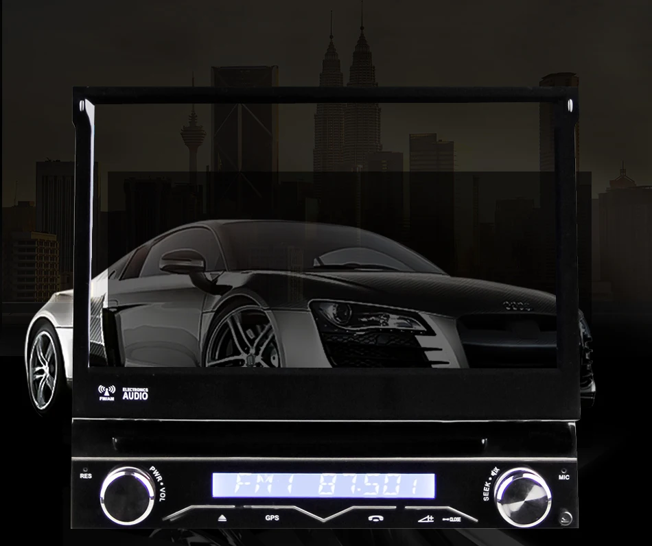 Eunavi 4 ГБ ОЗУ 1 Din Android 9,0 Восьмиядерный автомобильный dvd-плеер 8 ядер для универсальной gps-навигации стерео радио wifi MP3 аудио USB SWC