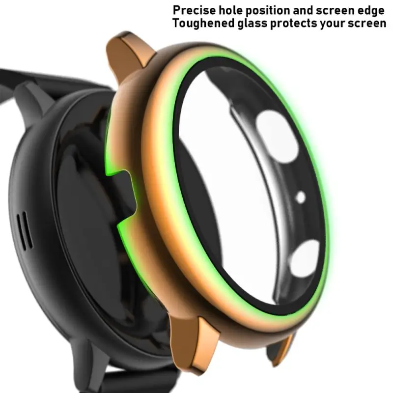 

New Watch case for Samsung galaxy watch 3 active 2 40mm 44mm bumper Protector HD Full Screen Protection case for samsung galaxy