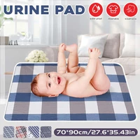 90x70cm newborns baby portable waterproof changing mat infants foldable travel toddler changing mattress diaper nappy liners pad