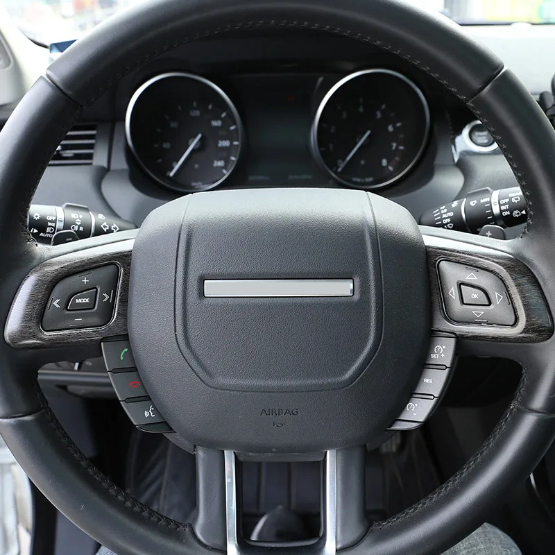 Для Land rover Range Rover Evoque 12-19 автомобильный Стайлинг ABS дуб древесина зернистая