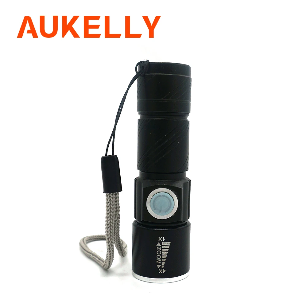 Мини USB внутренний аккумулятор мощный 2000лм светодиодный фонарик Портативный