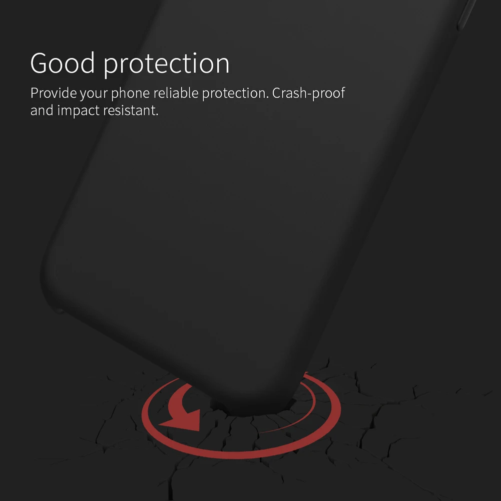 Для iPhone 11 XI 2019 защитный чехол Nillkin Flex Pure Тонкий мягкий жидкий силиконовый