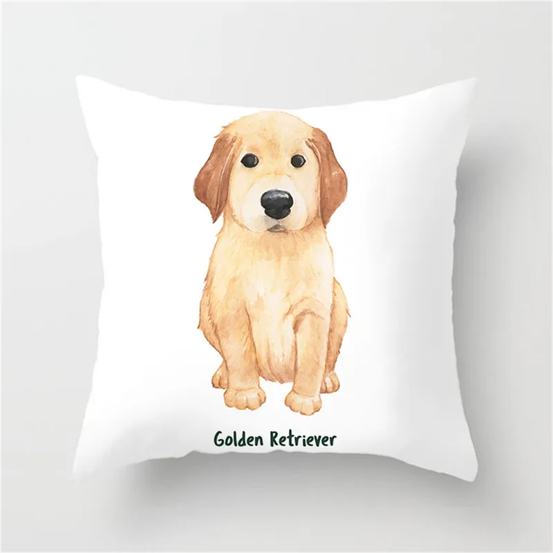 Чехол на подушку с изображением животных Fuwatacchi собака кошка панда тигр лиса