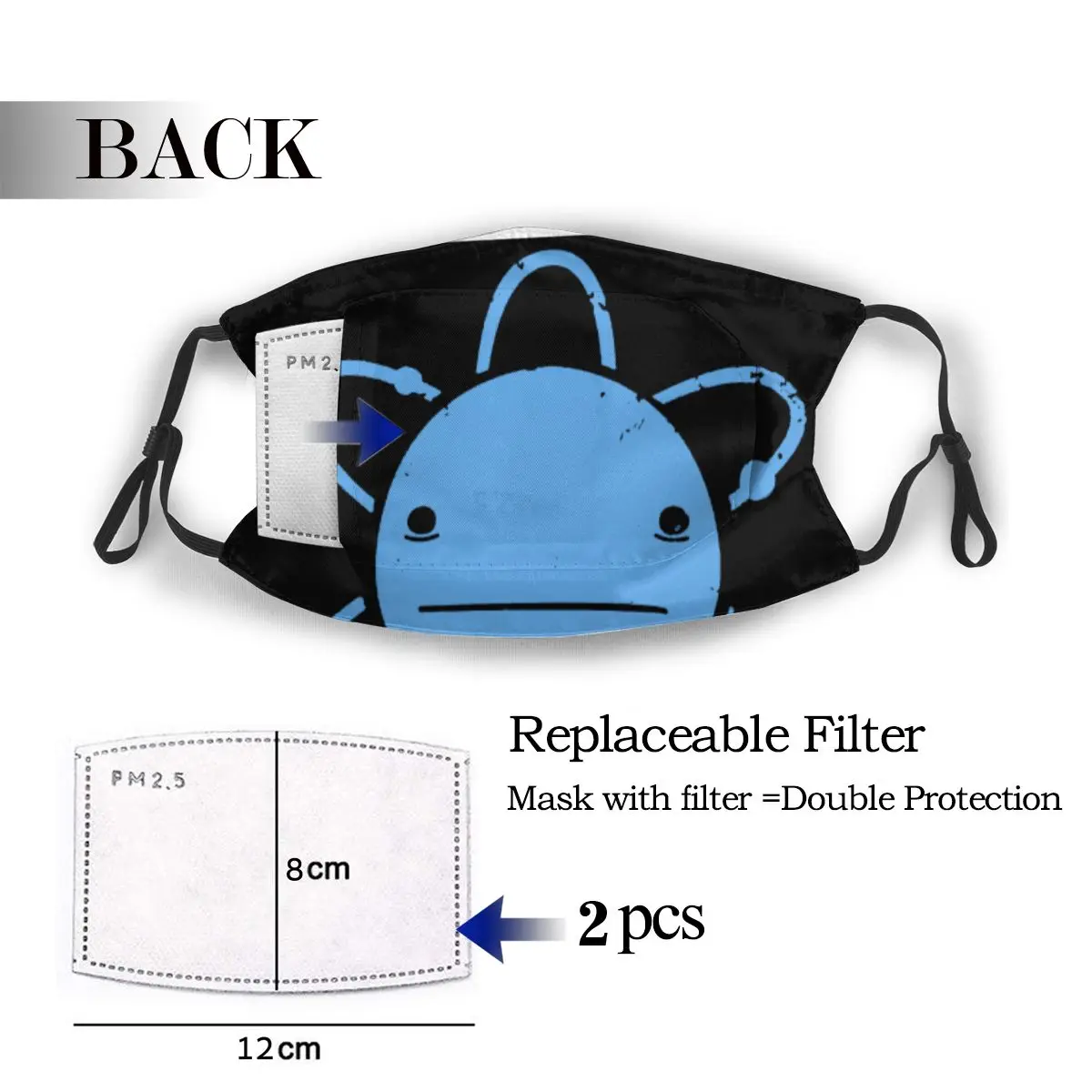 Защитная маска с фильтром никогда не доверяет атому они составляют все против