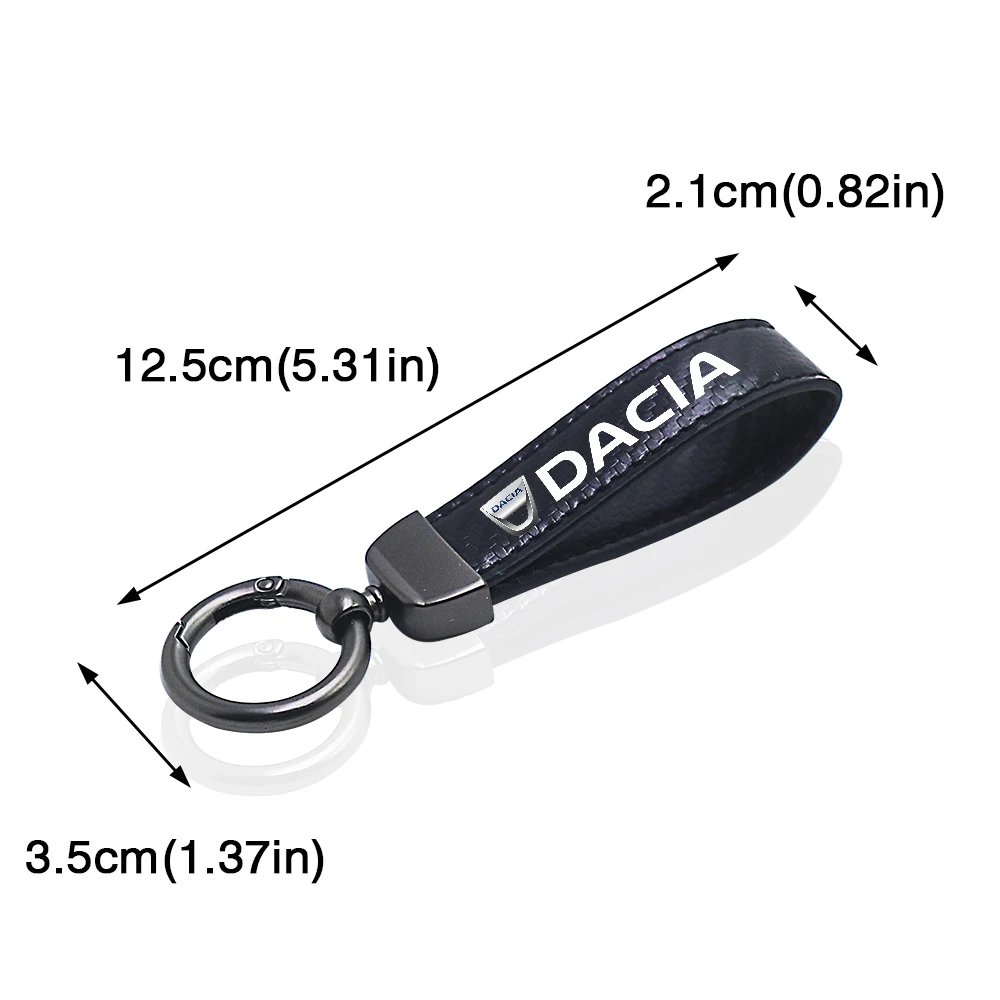 Брелок для автомобильного ключа из углеродного волокна dacia duster spring logan sandero jogger