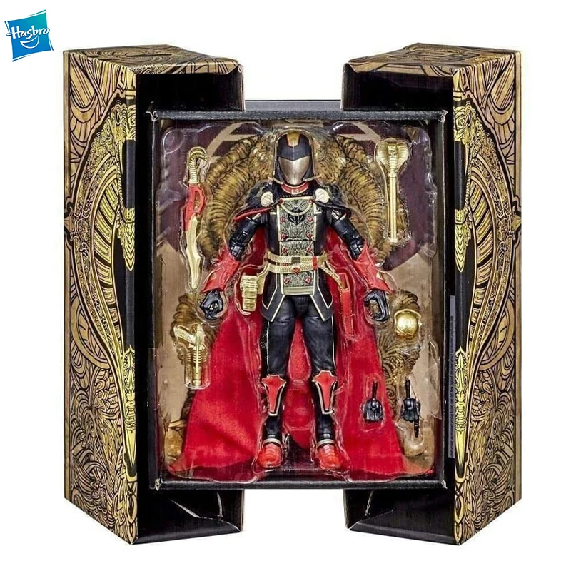 

Хасбро Г. И. Джо к категории серии змеиная кожа высшего Cobra Commander 6-дюймовый фигурку Мальчик игрушки подарки для детей