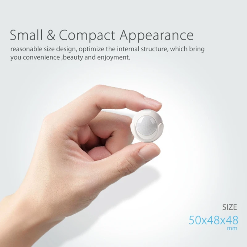 

Smart WiFi PIR Motion Sensor Human Body Sensor Detector Home Alarm System PIR Motion Sensor Tuya Smart Life with IFTTT